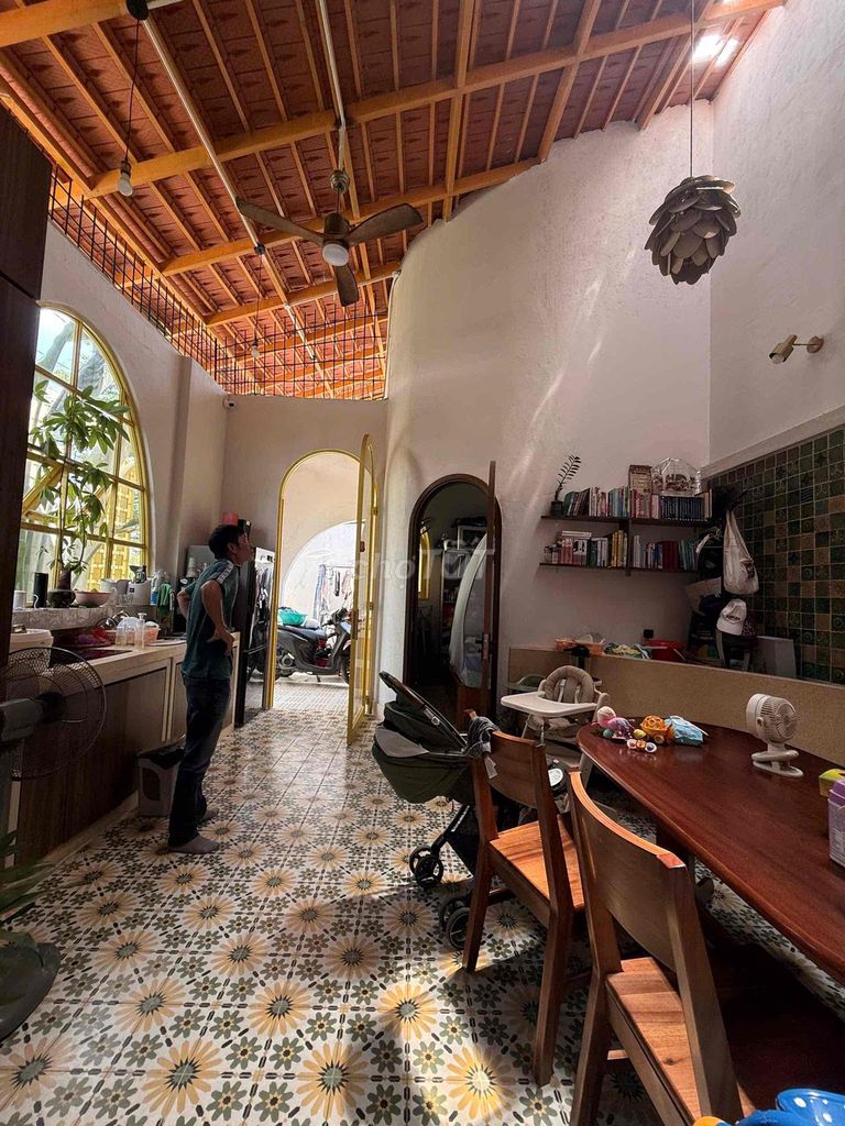 He's got a four-style European home with interiors.