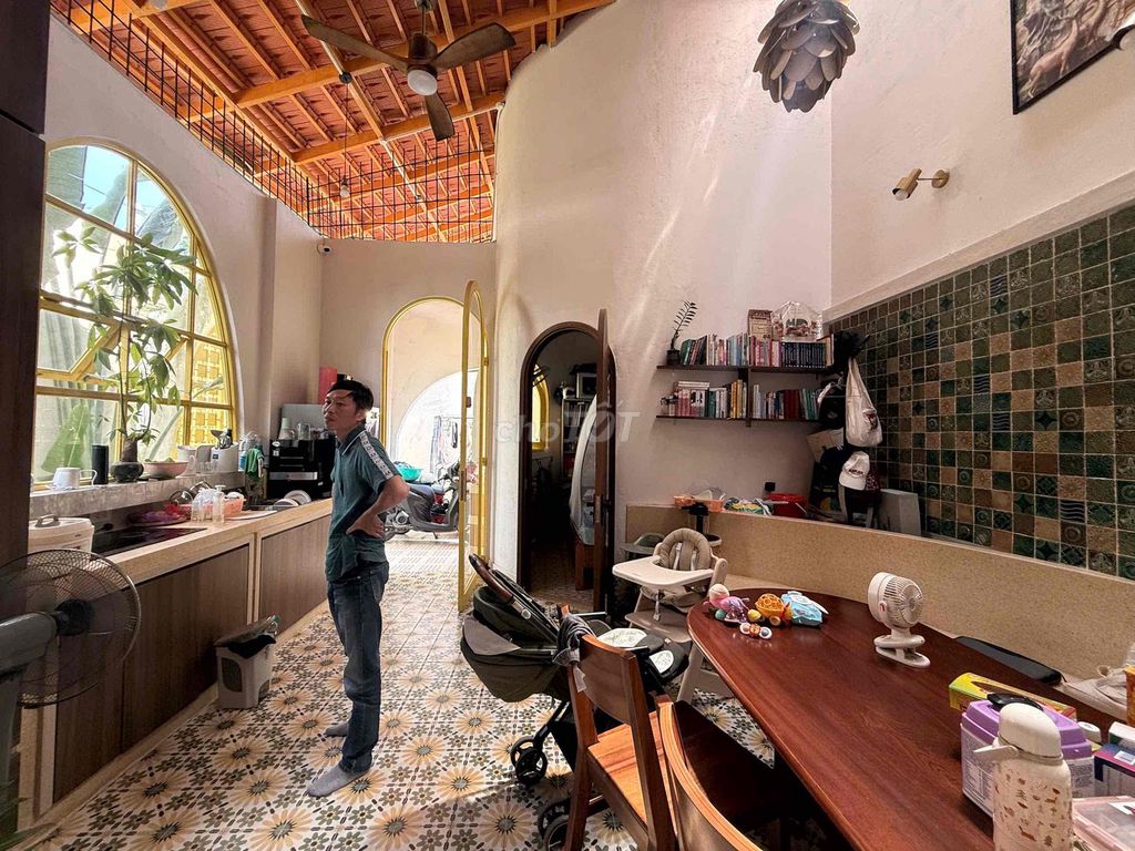 He's got a four-style European home with interiors.
