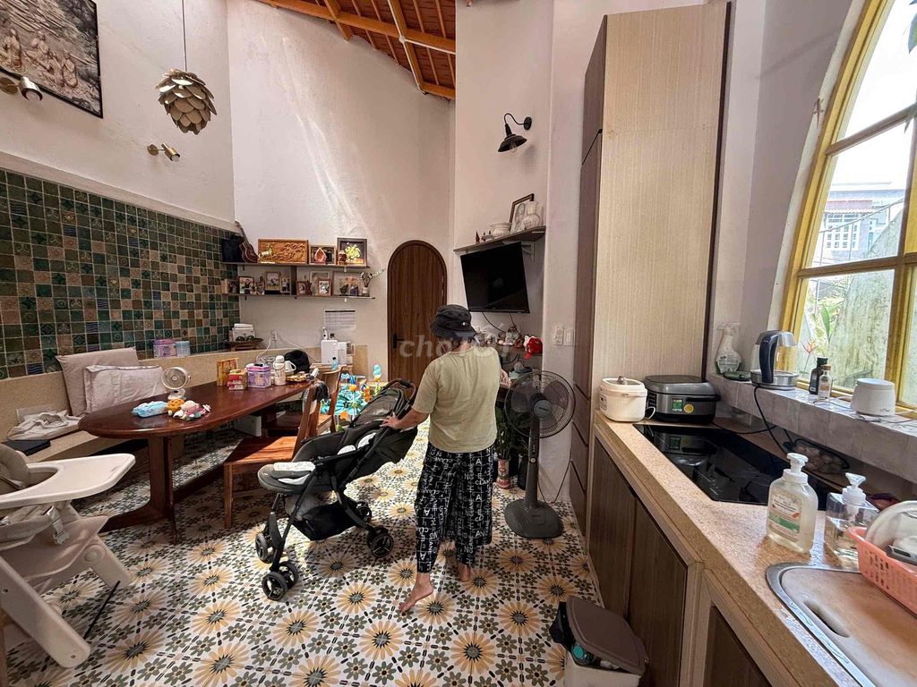 He's got a four-style European home with interiors.