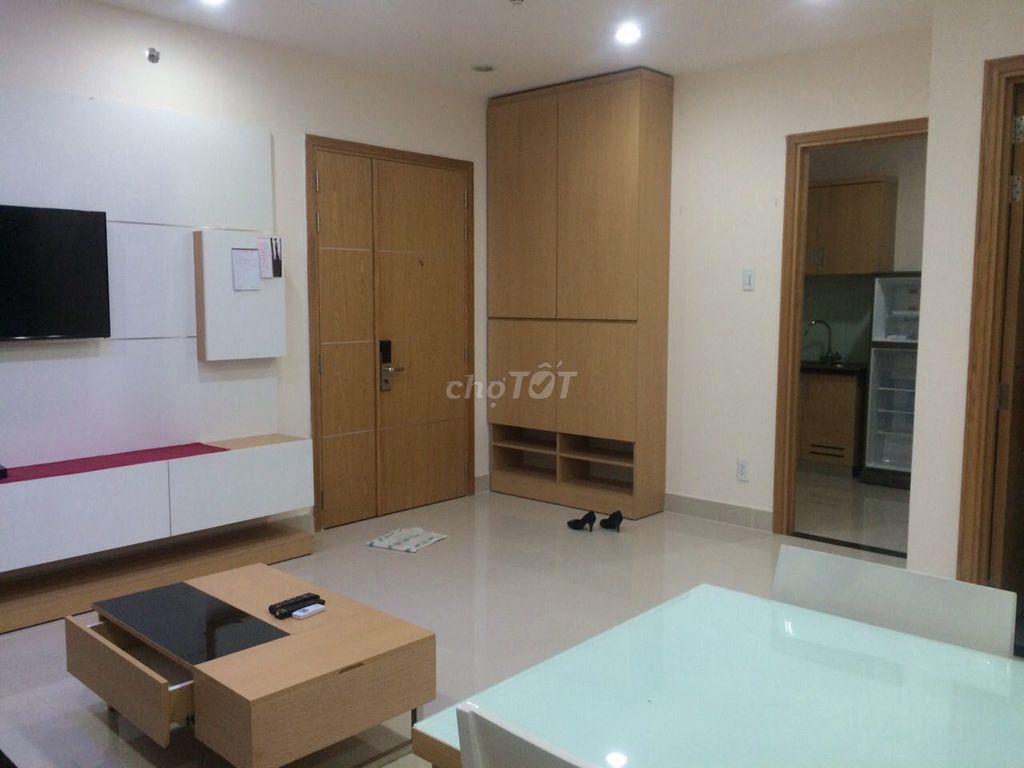Rent the apartment Him Lam Riverside District 7, 76 meters, 2 bedrooms, full interior, 13.5 T.