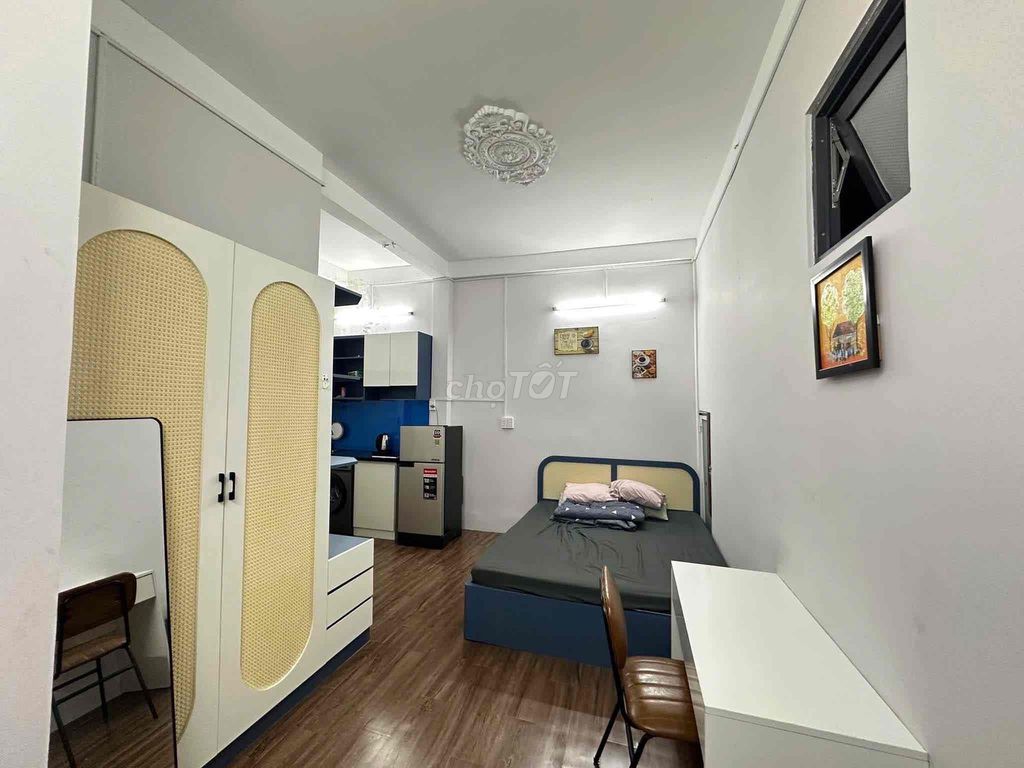 Rent studio full interior - Hồng Hà, Tân Bình
