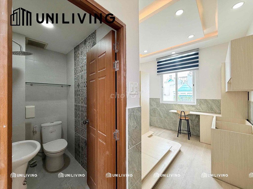 This new apartment is 100% new at Hồ Thị Kỷ District 10.