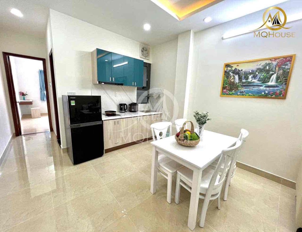 Two bedrooms. One living room with a place to park in the Royal Park.