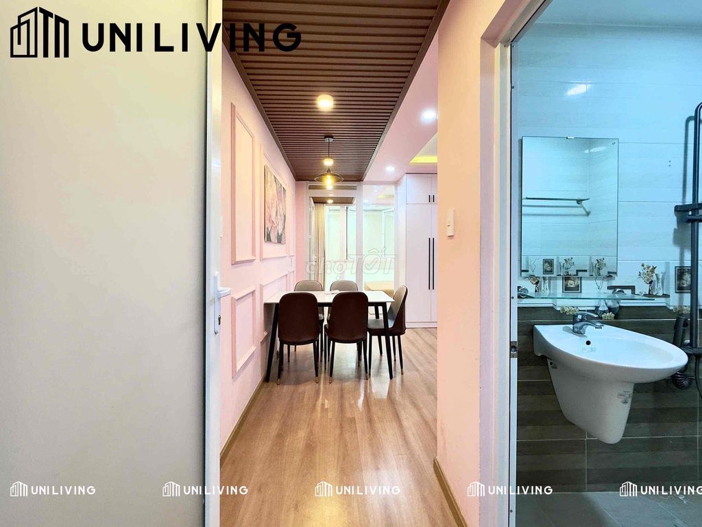 Rent the apartment. It's more than 30 M2 near blue.