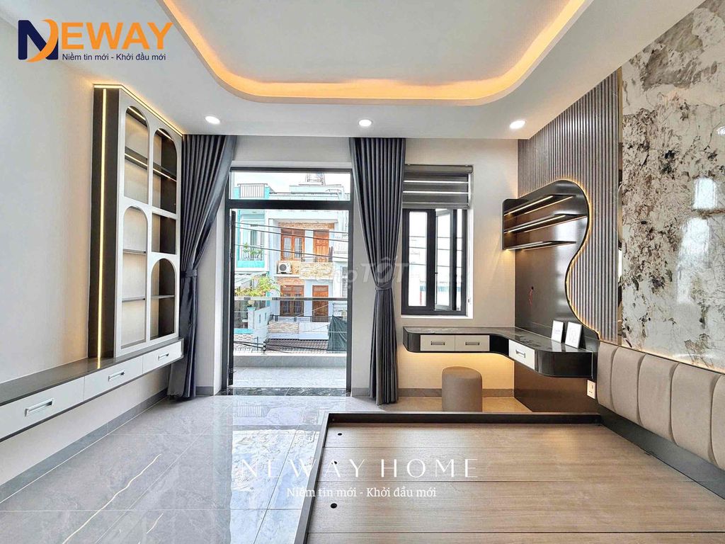 The high-end service apartment, right aeon mall Tân Phú, the big balconies, just enter