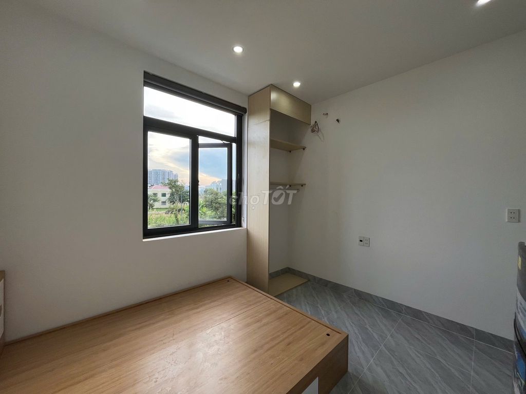 Rent the apartment with a good interior, Phong Phú-4, cool.