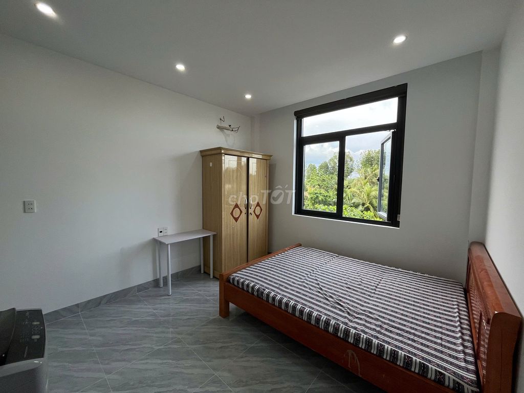 Rent the apartment with a good interior, Phong Phú-4, cool.