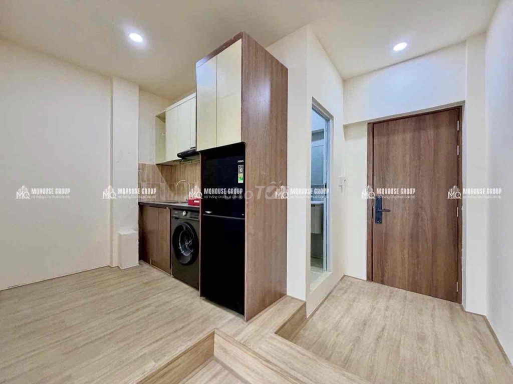 apartment 1 bedroom - 1 living room - private washing machine - full interior - Hoàng Minh Giám