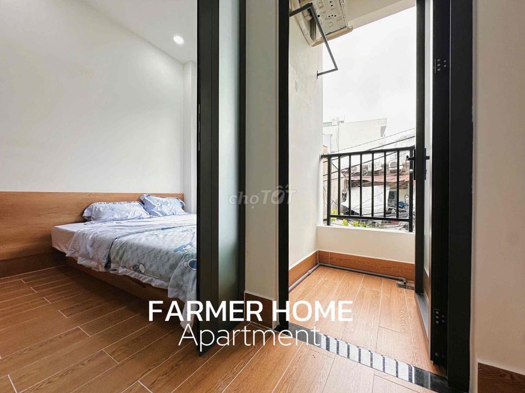 1 balcony bedroom + sky window 01 Full interior - Hồ Bá Kiện, District 10