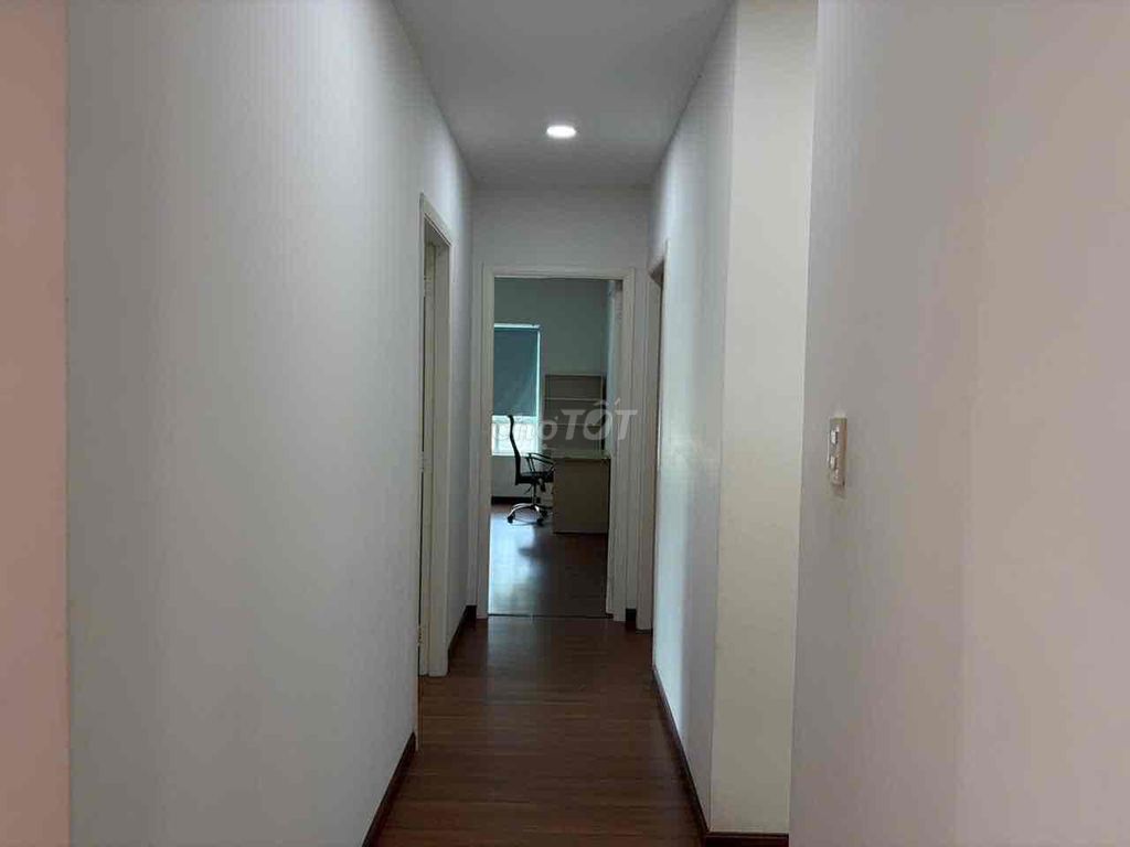 The open, three bedrooms by the park.