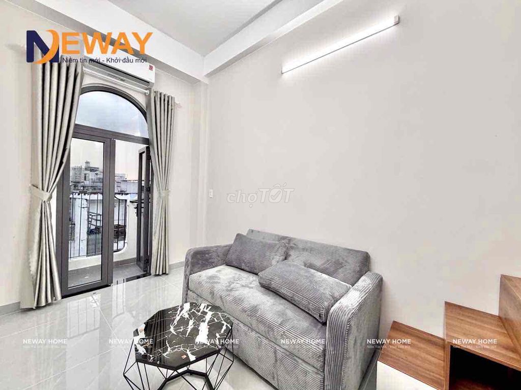 - Opening the service apartment building - New balcony 100% - high literature