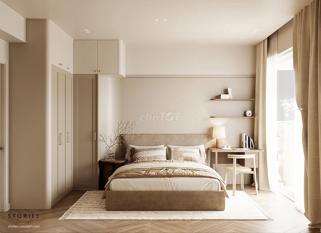 Rent Kingston Residence - 75 M2 - 2 bedroom 2 - full interior - 17 million