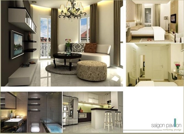 Rent apartment Saigon Pavillon, 3rd District Dupix 180 meters2, 4 bedrooms, 45 million.