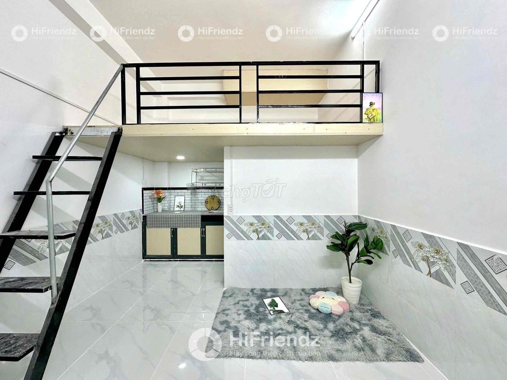 Tân Phú – Nice Design Room with Cold Machines, Private Kitchen, Private toilets