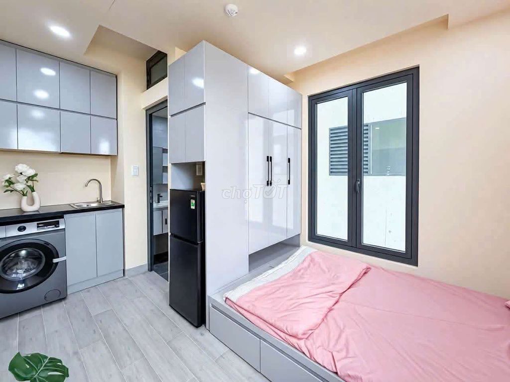 The new apartment is nearing the seven.
