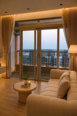 Three bedrooms. Two apartments.
