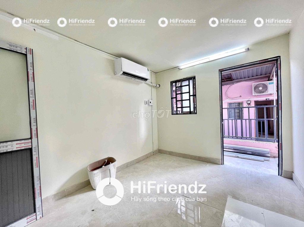 Rent the studio for the cheap air conditioning near the shower-11-Lieve district 6