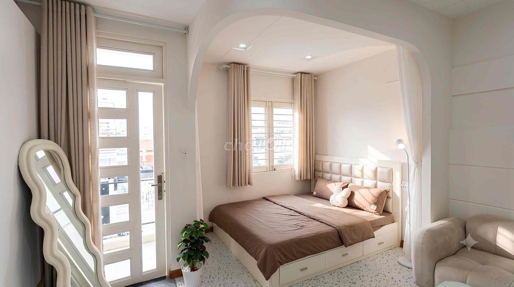 service apartment - Phú Nhuận 01 studio & 1 balcony bedroom