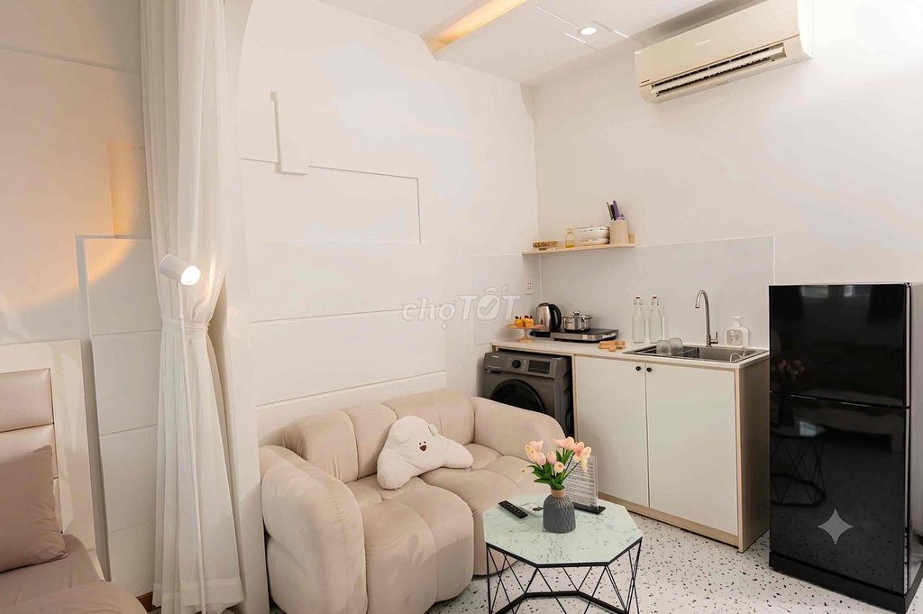 service apartment - Phú Nhuận 01 studio & 1 balcony bedroom