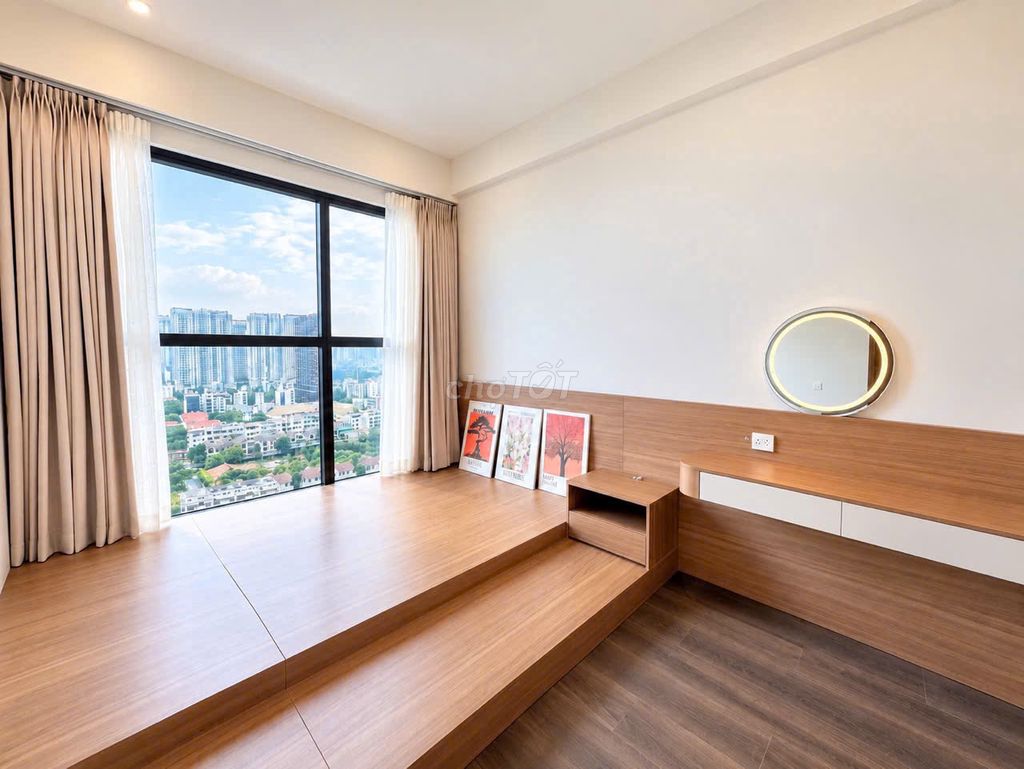 Rent three new bedrooms 100% for $33 million a month.