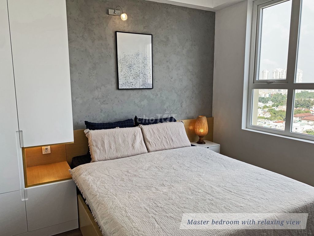 Rent Saigon Mia two bedrooms. Two bathrooms. Very nice, high-level cool.