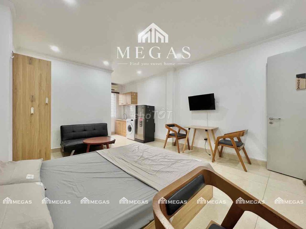 Kitchen separation apartment - open sky windows, Tô Hiến Thành, District 10