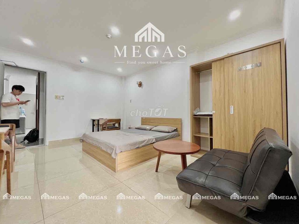 Kitchen separation apartment - open sky windows, Tô Hiến Thành, District 10