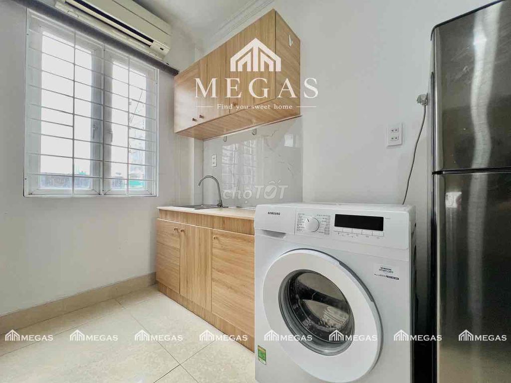 Kitchen separation apartment - open sky windows, Tô Hiến Thành, District 10