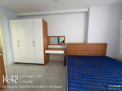 A nice apartment designed two bedrooms in right now.