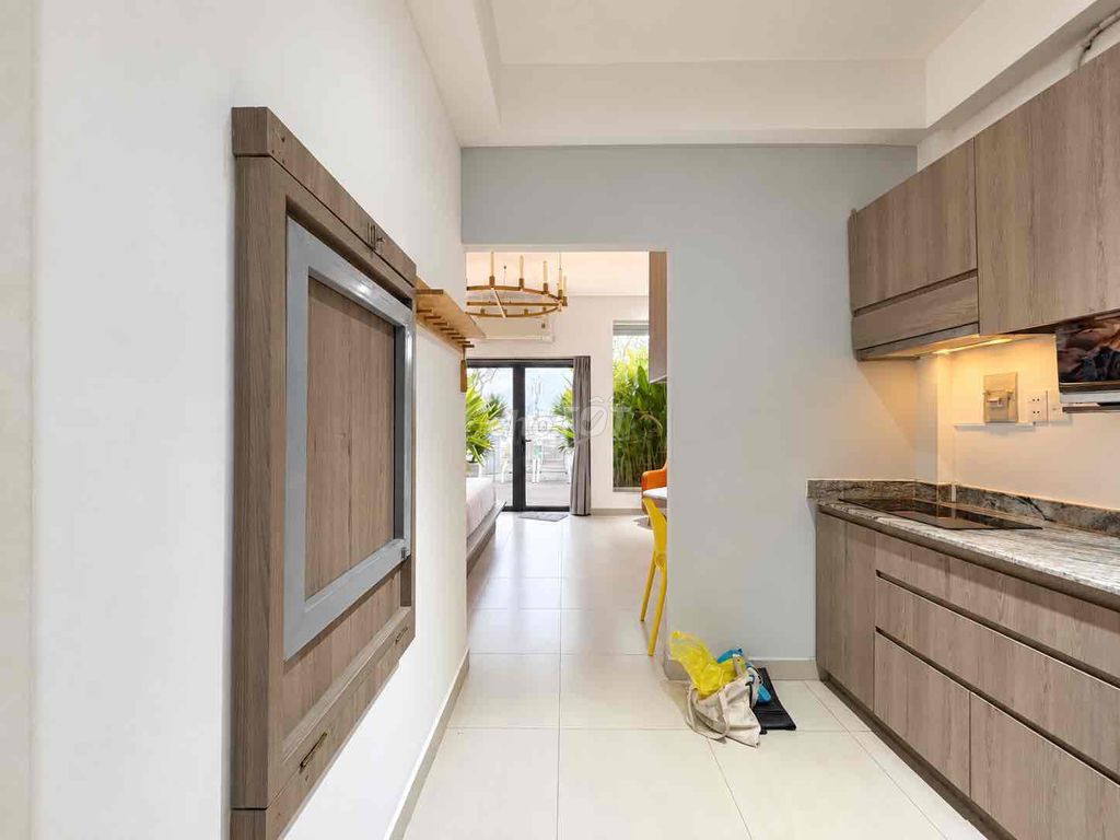 Rent the apartment. A full bedroom. Đinh Tiên Hoàng interior, District 1.