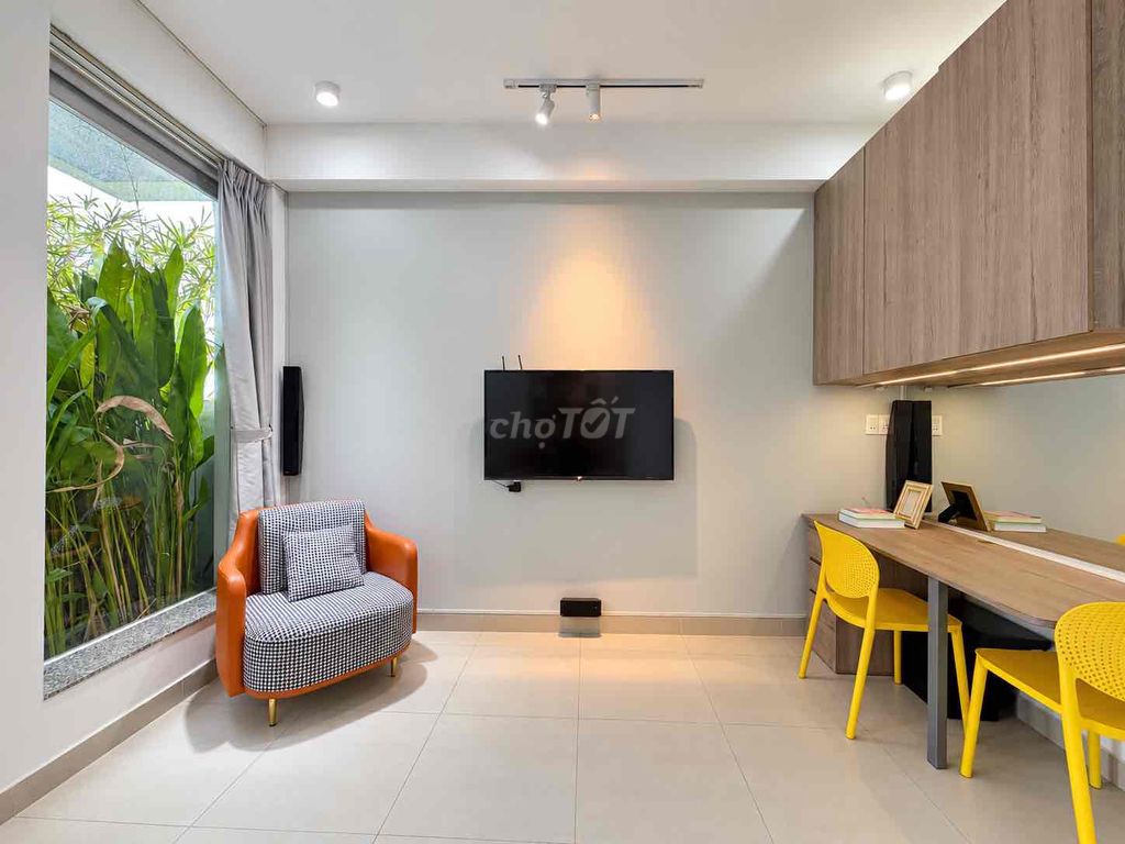 Rent the apartment. A full bedroom. Đinh Tiên Hoàng interior, District 1.