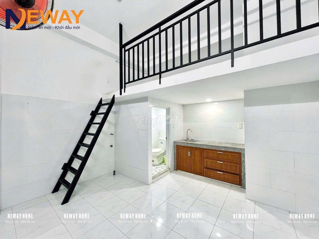 Bình Tân flight room, air conditioning, kitchen shelves, good price.