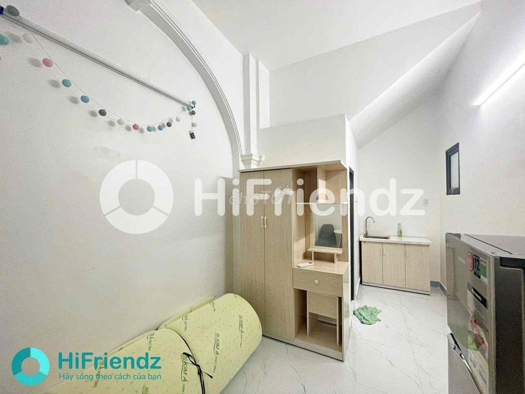 The mini-full interior apartment is at the center of the Fire Arrow near ALS Bình Tân.