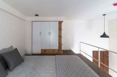 The new building at the balcony studio is located in the heart of District 7