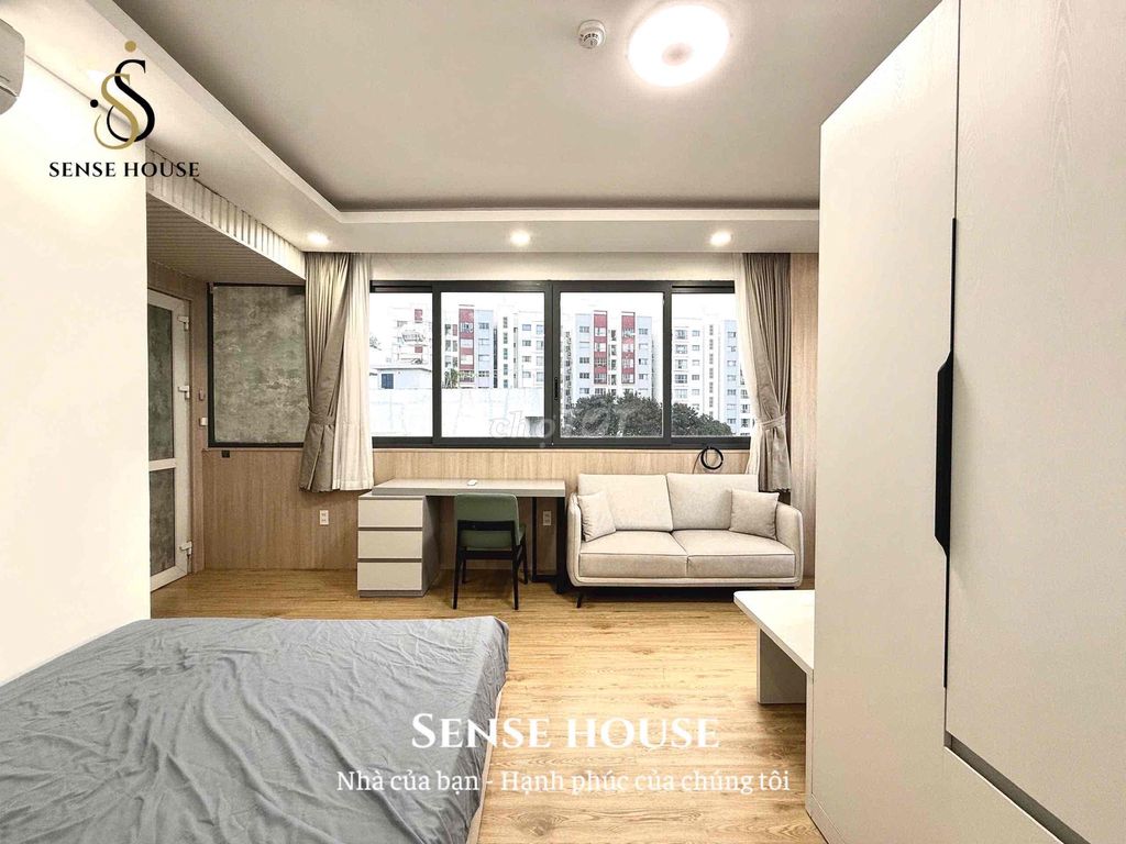 studio full sky windows 40 m2 GPV walk through aeon full interior view