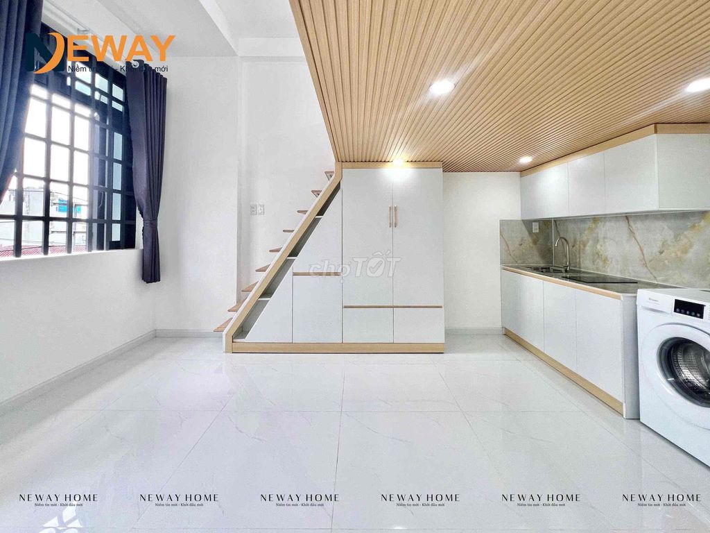 New service apartment - full private washing machine - large balconies near the west wheelcar