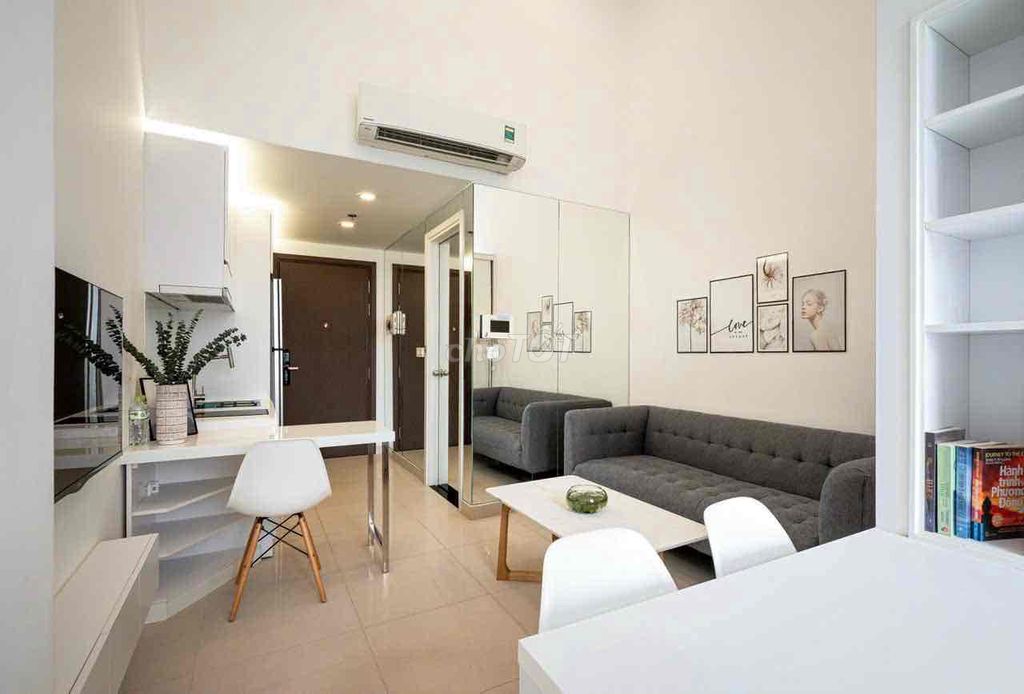 The studio apartment is full of River Gate district 4 interiors.