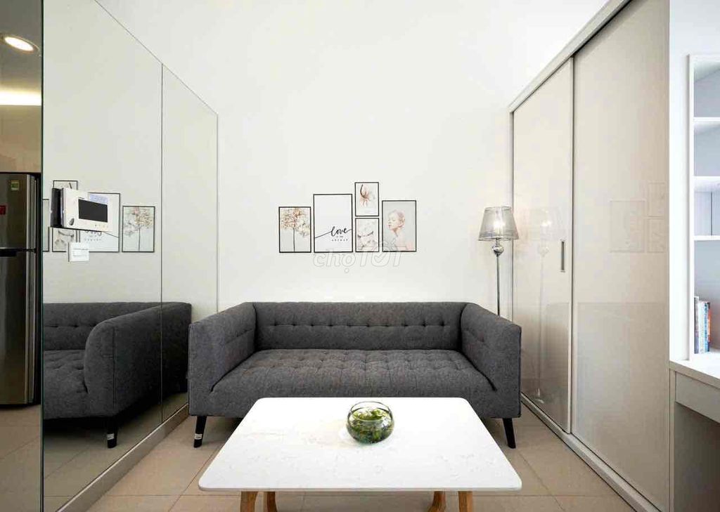 The studio apartment is full of River Gate district 4 interiors.