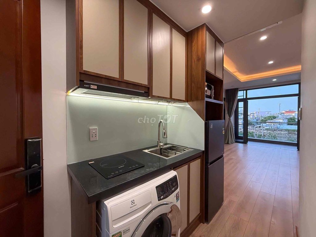 Rent an upper apartment.