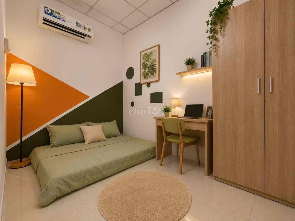 The two-size bedrooms have interiors and it's available.