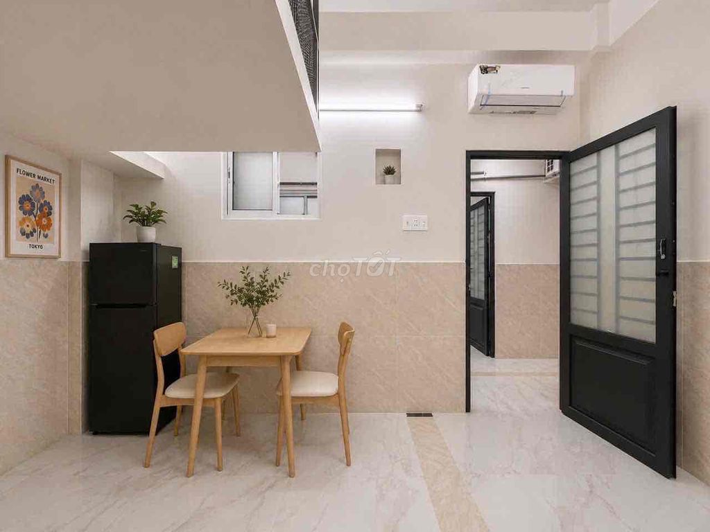 Open the service apartment