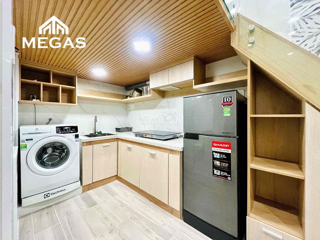 Advanced apartment luxurium full high-level interior - Nguyễn Văn Luông