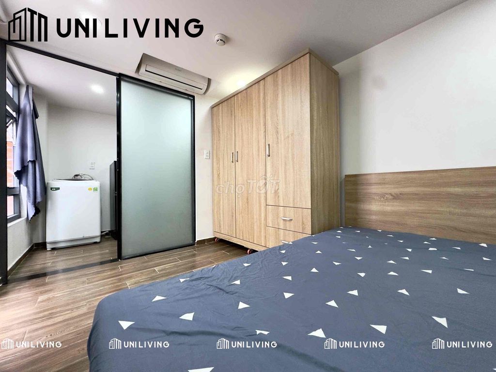 Rent a super open kitchen balcony next to the hutech.