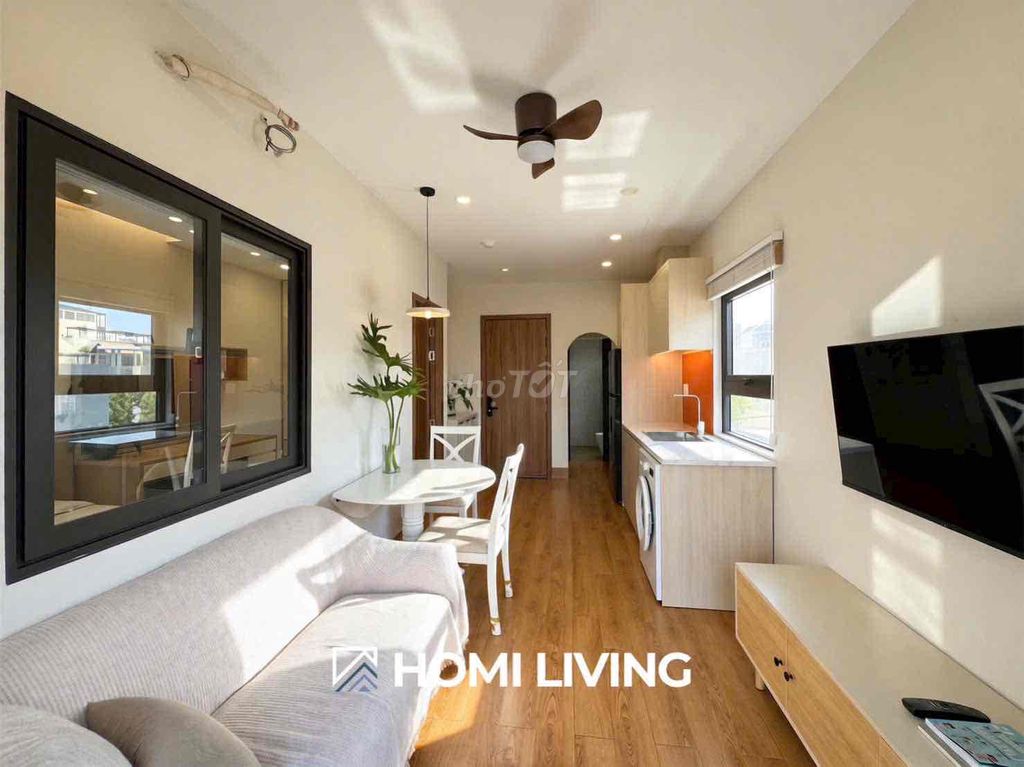 Rent the apartment.