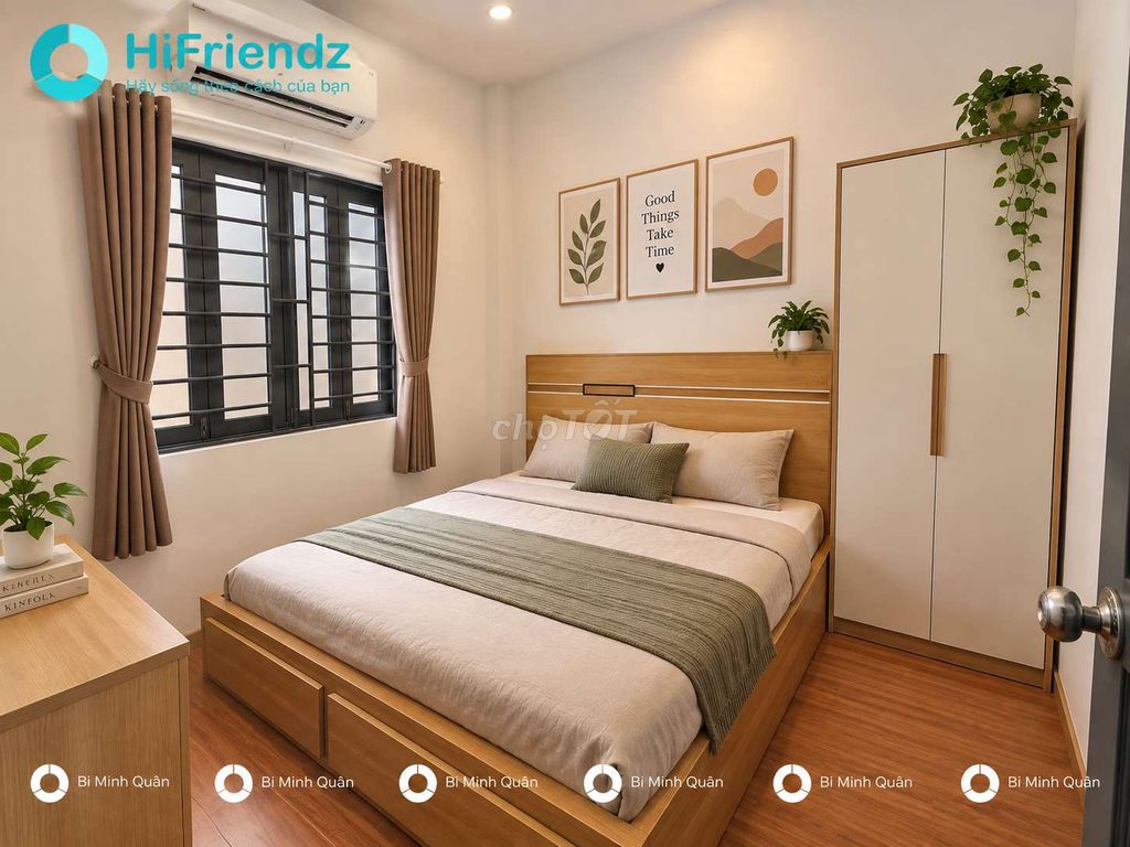 Two USE bedrooms, one room, Nguyễn Văn Quá. District 12