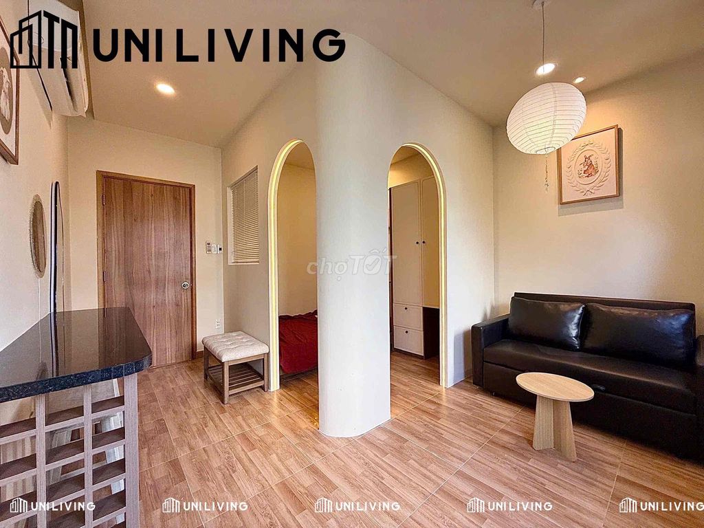 The two bedrooms are 100% sophisticated.