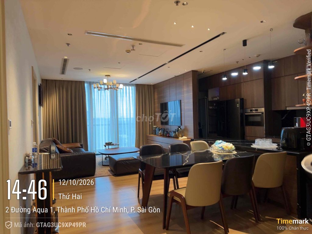 Rent three high-end furniture rooms.