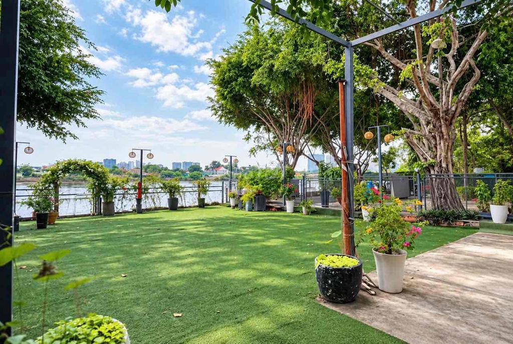 Rent the villa, river view. It's 50 million a month. _Month floor area