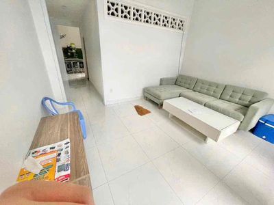 The big house has interiors 4*16 meters 1 2-story bedroom Lê Văn Thọ