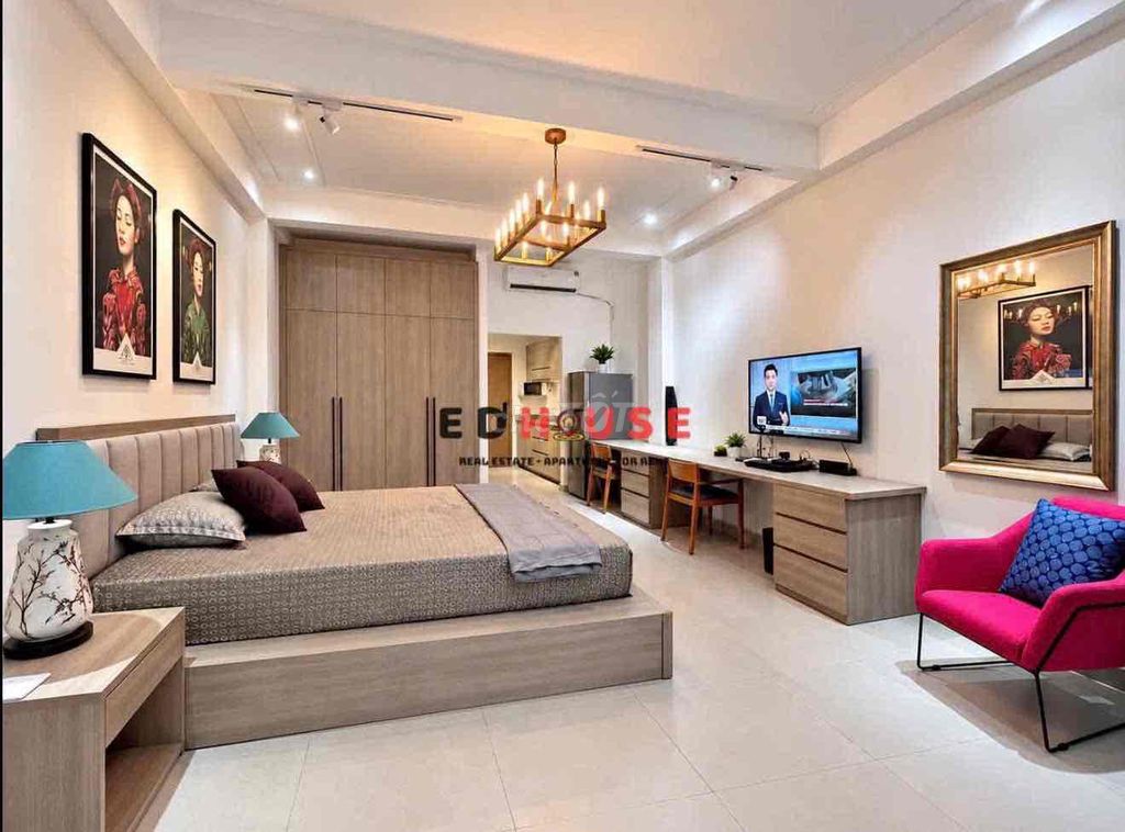 Supersonic in Khánh Hội, District 4, bandol view landmark, elevator, R wash machine.